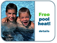 Get free pool heating with your Orlando Vacation Home Rental!  Click for details