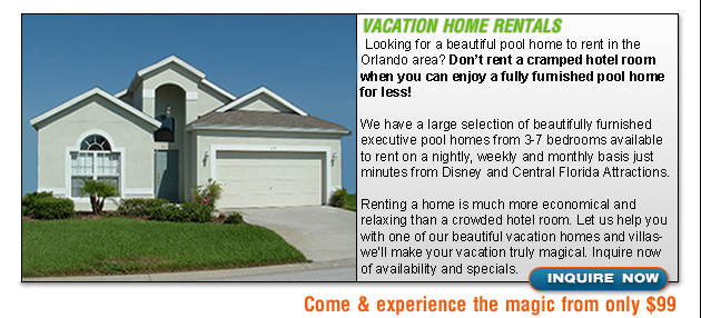 Rental Homes in Orlando